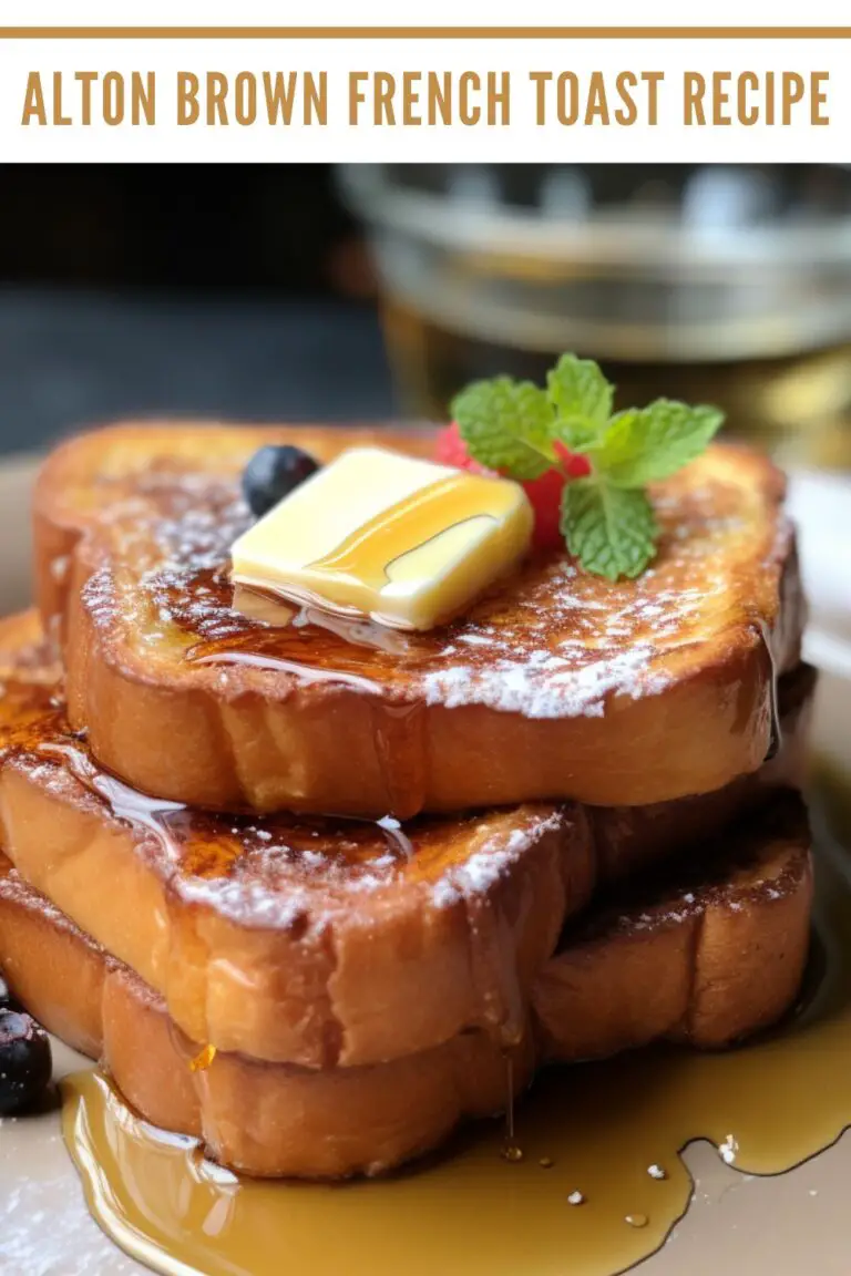 Alton Brown French Toast Recipe