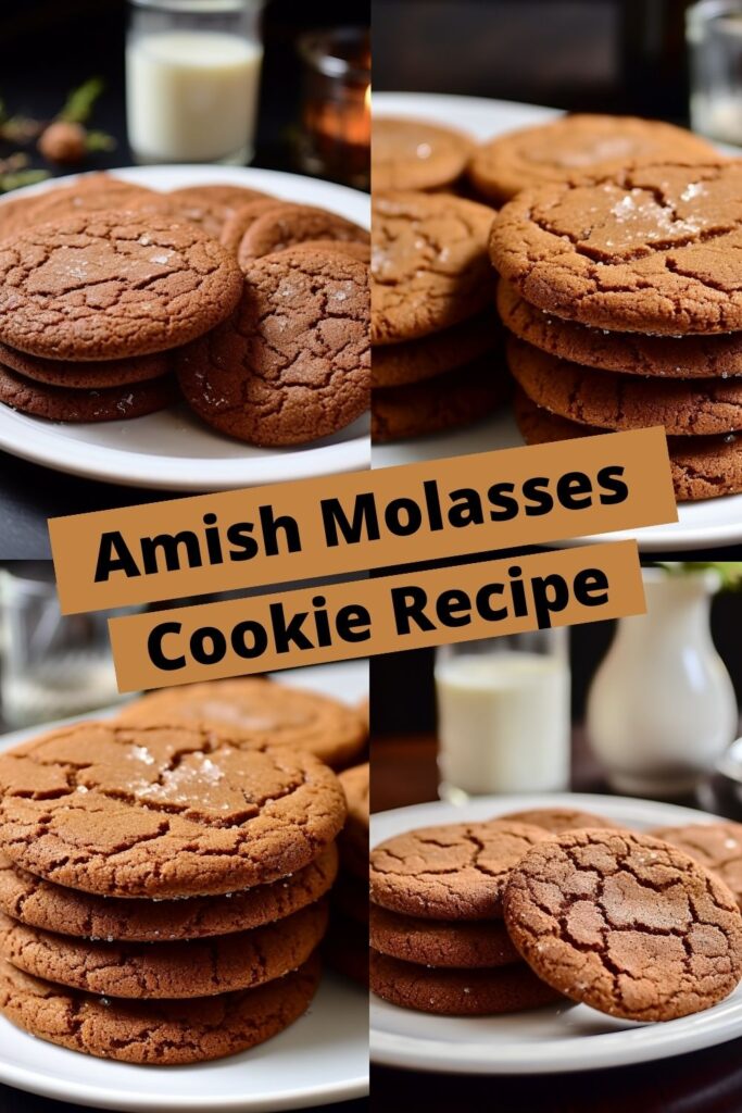 Amish Molasses Cookie Recipe