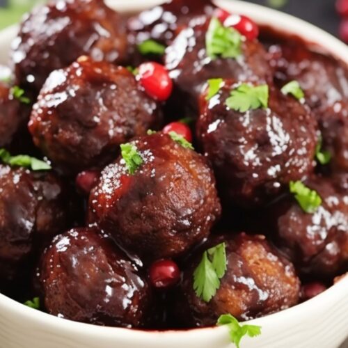 Amylu Cranberry Jalapeno Meatballs Recipe