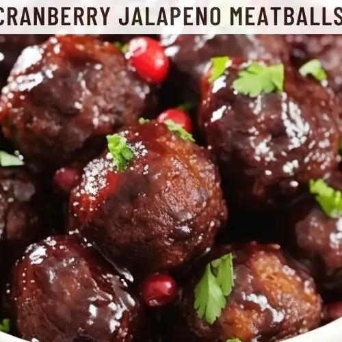 Amylu Cranberry Jalapeno Meatballs Recipe