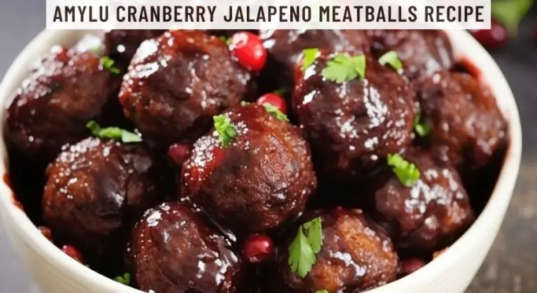 Amylu Cranberry Jalapeno Meatballs Recipe