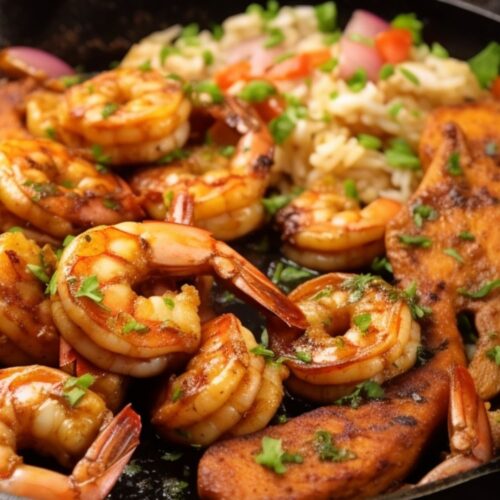 Applebee's Bourbon Street Chicken and Shrimp Recipe