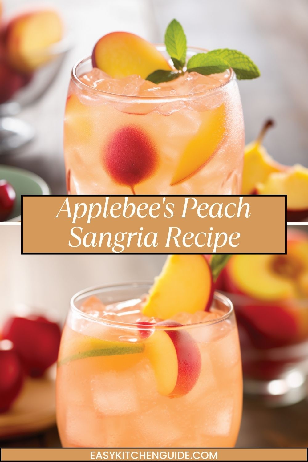 Applebee's Peach Sangria Recipe