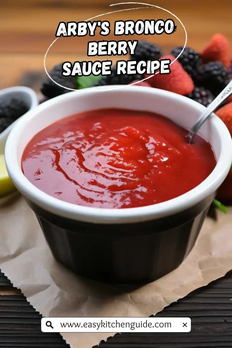 Arby's Bronco Berry Sauce Recipe