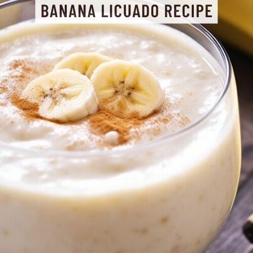 Banana Licuado Recipe