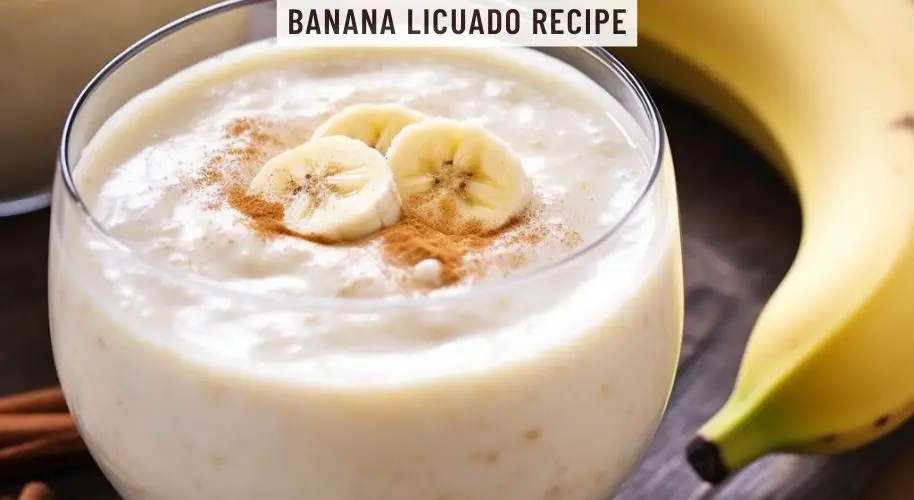 Banana Licuado Recipe