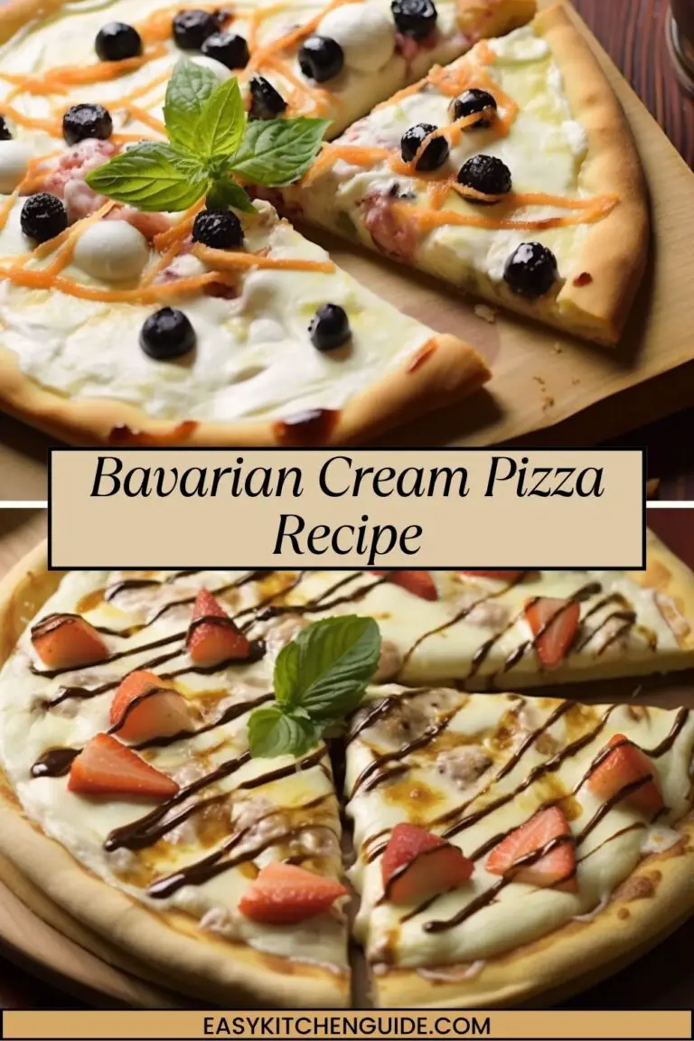 Bavarian Cream Pizza Recipe