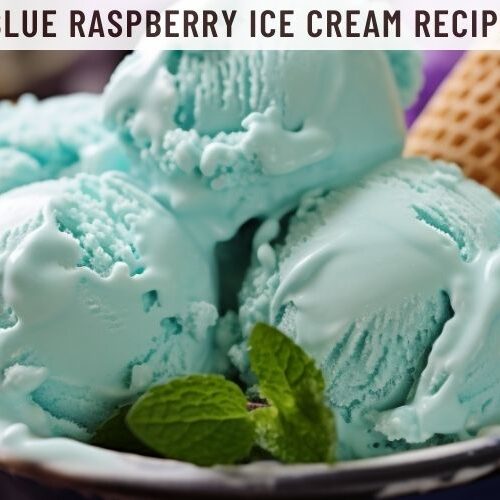 Blue Raspberry Ice Cream Recipe