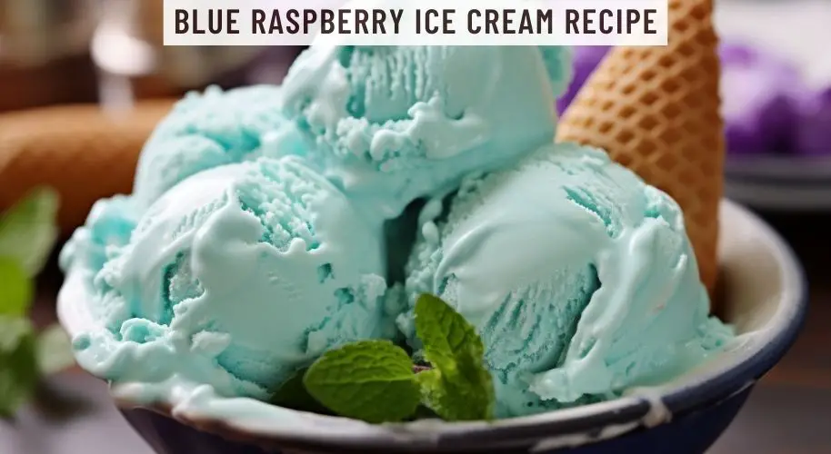 Blue Raspberry Ice Cream Recipe