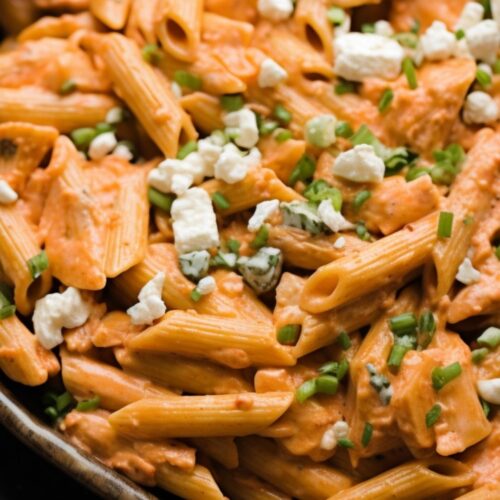 Buffalo Chicken Pasta No Cream Cheese