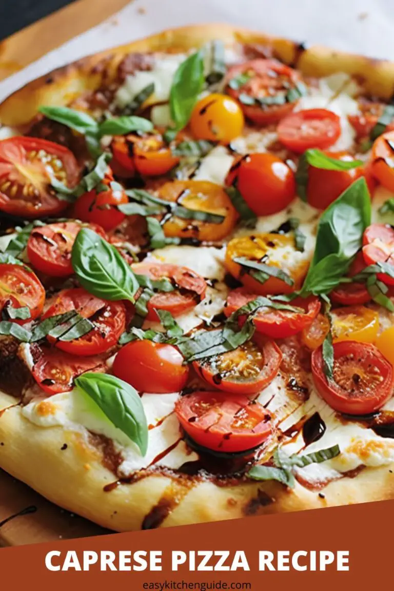 Caprese Pizza Recipe