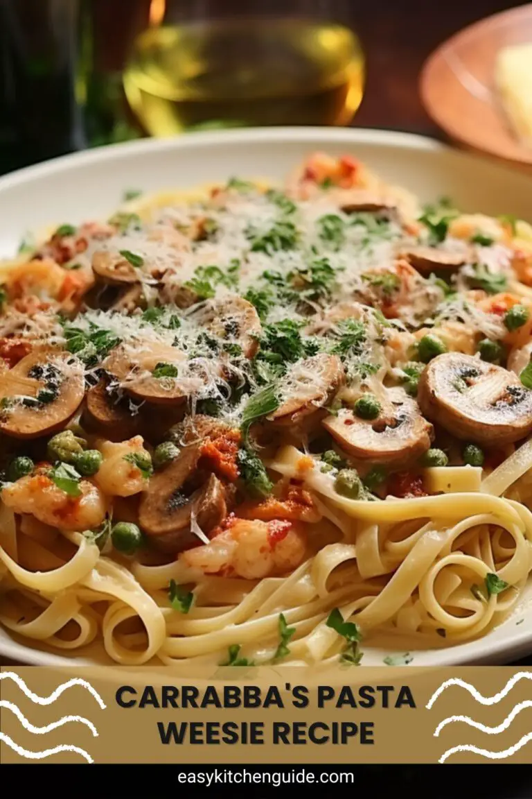 Carrabba's Pasta Weesie Recipe - Easy Kitchen Guide