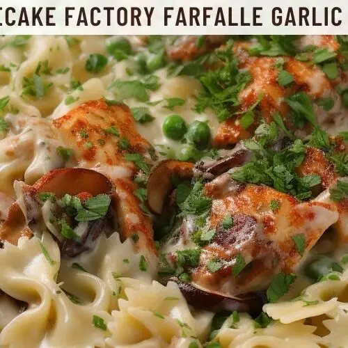 Cheesecake Factory Farfalle Garlic Recipe