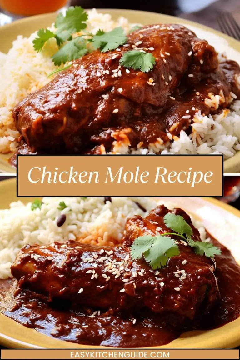 Chicken Mole Recipe