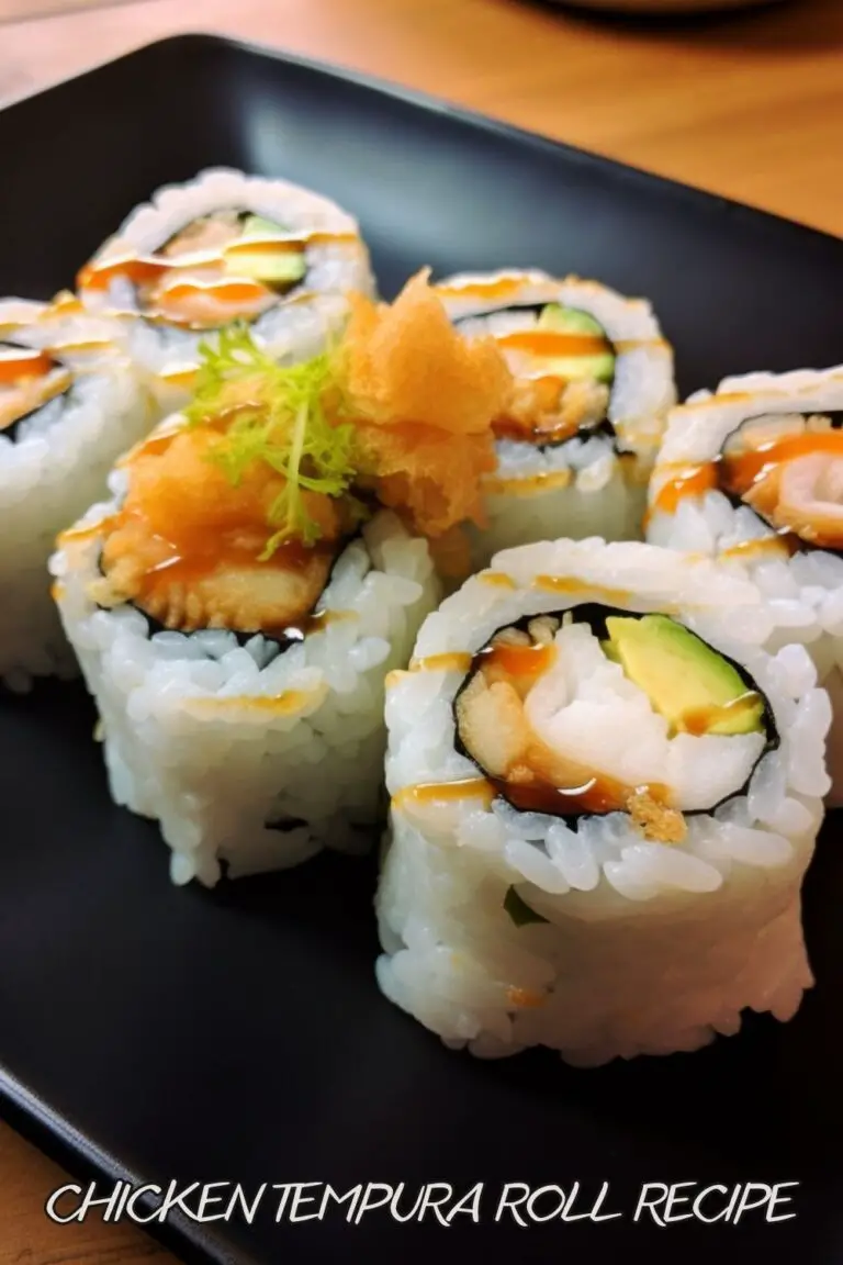 Chicken Tempura Roll Recipe