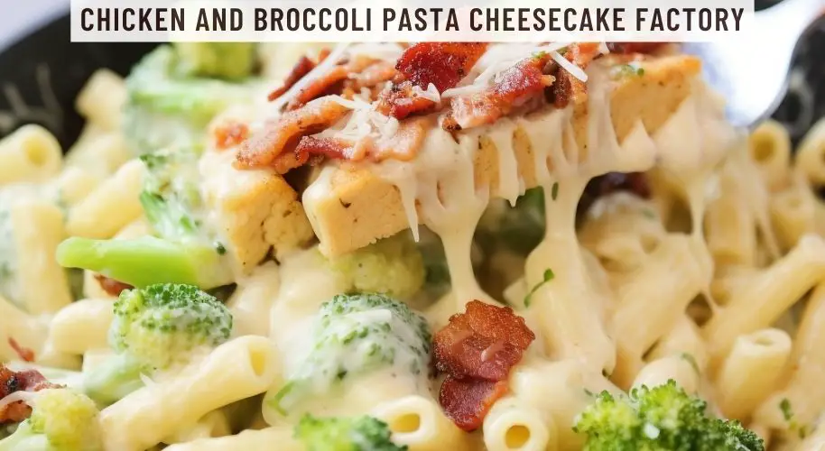 Chicken and Broccoli Pasta Cheesecake Factory