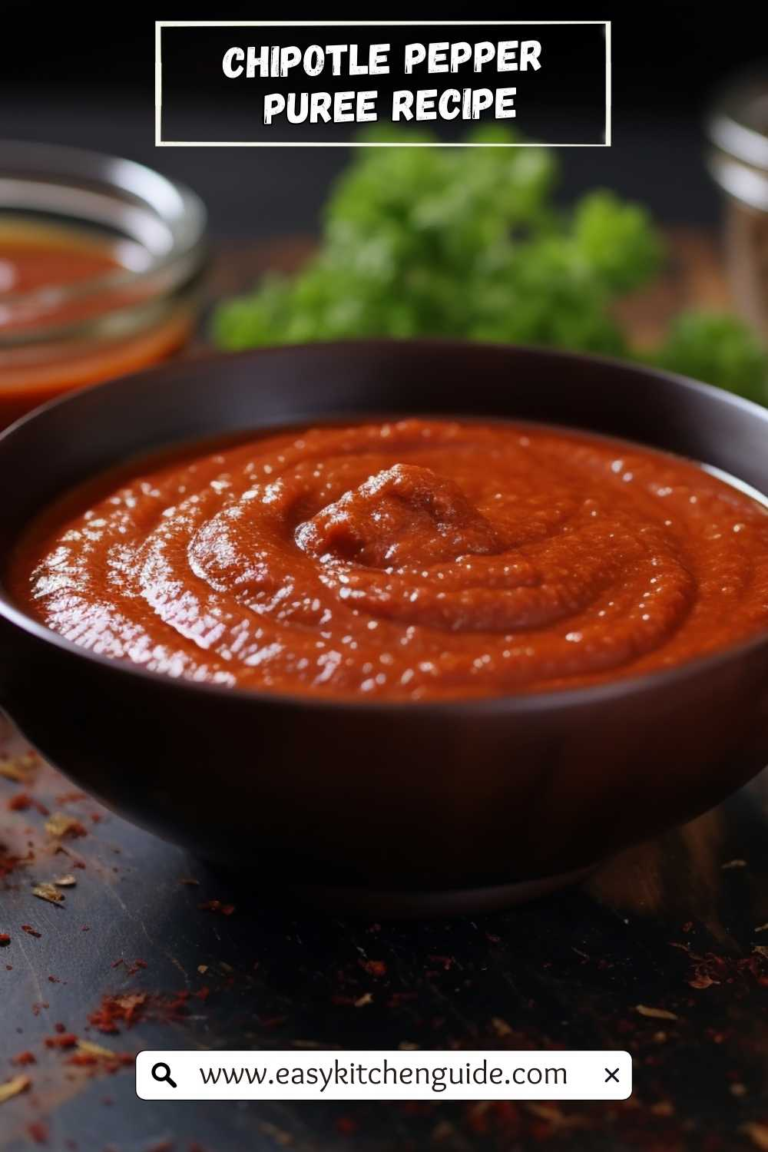 Chipotle pepper puree recipe