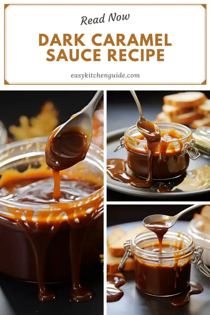 Dark Caramel Sauce Recipe