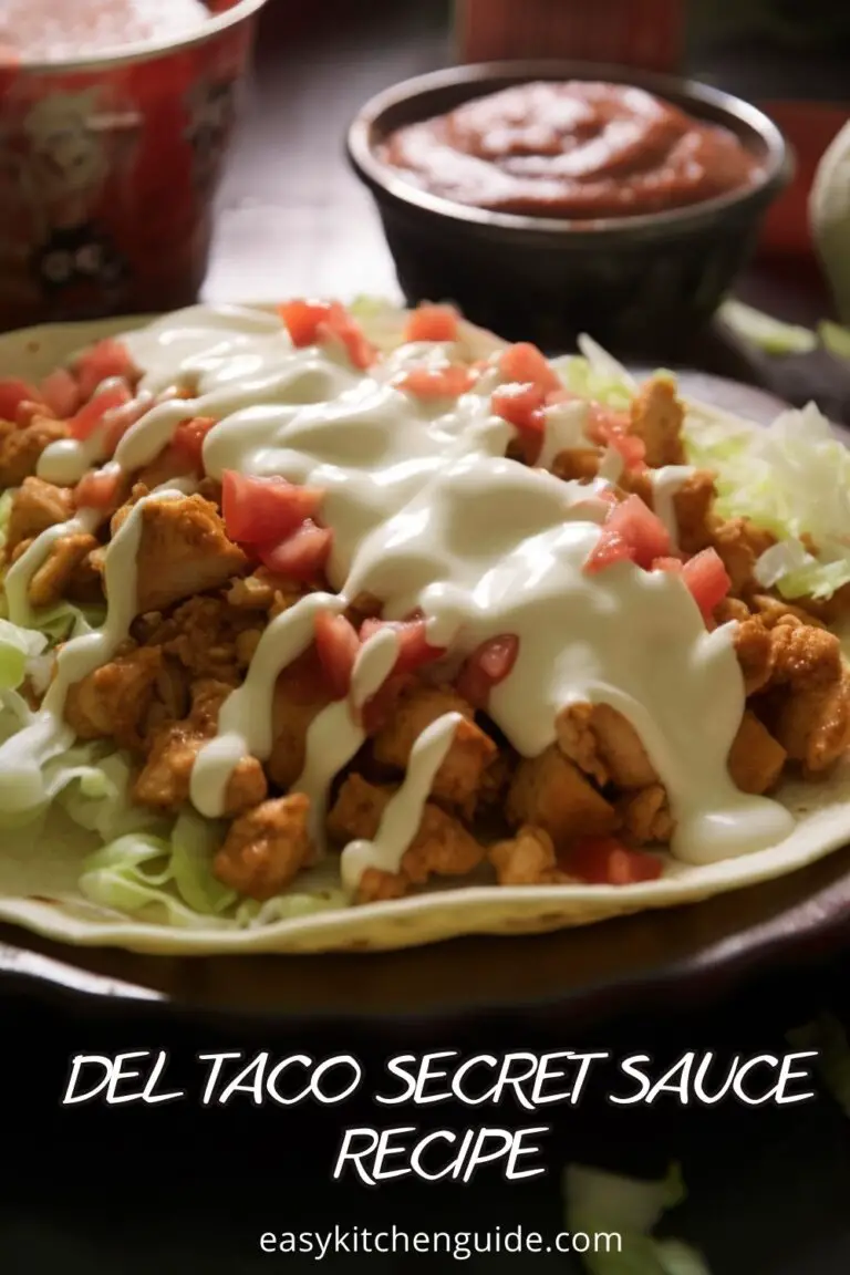 Del Taco Secret Sauce Recipe