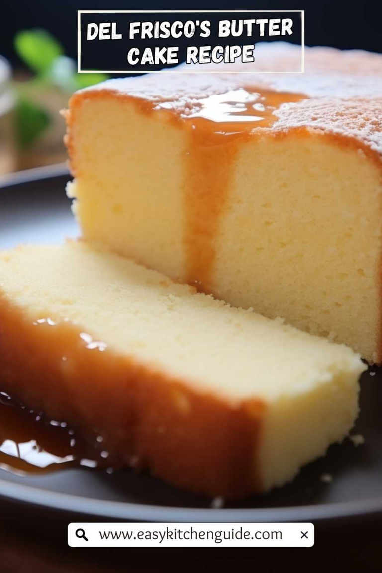 Del frisco's butter cake recipe