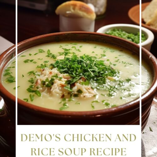 Demo's Chicken and Rice Soup Recipe