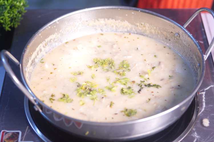 Demos chicken and rice soup step 7