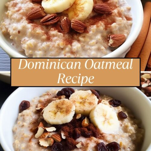 Dominican Oatmeal Recipe