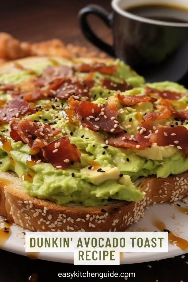 Dunkin' Avocado Toast Recipe