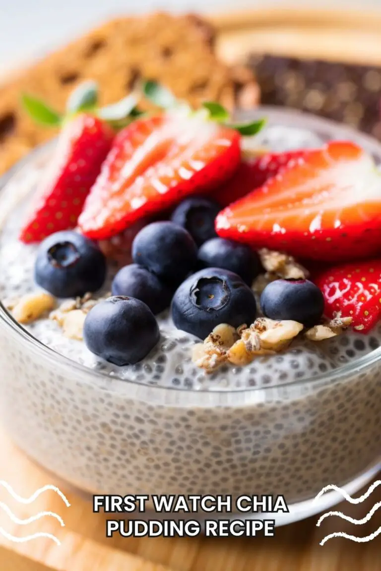 First Watch Chia Pudding Recipe