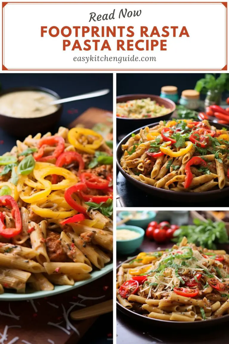 Footprints Rasta Pasta Recipe