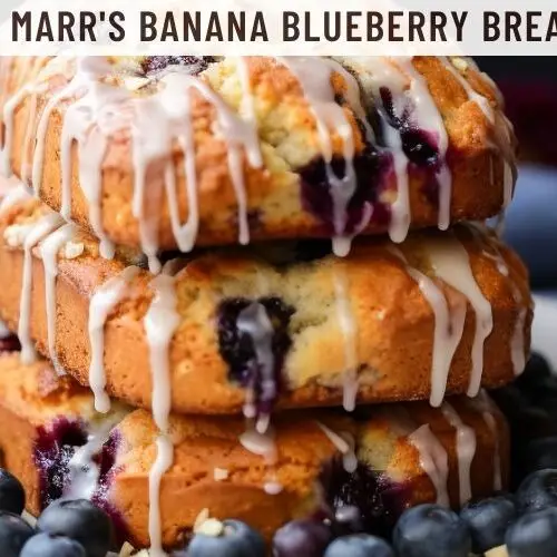 Grandma Marr's Banana Blueberry Bread Recipe