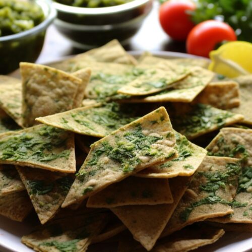 Green Tortilla Chips Recipe