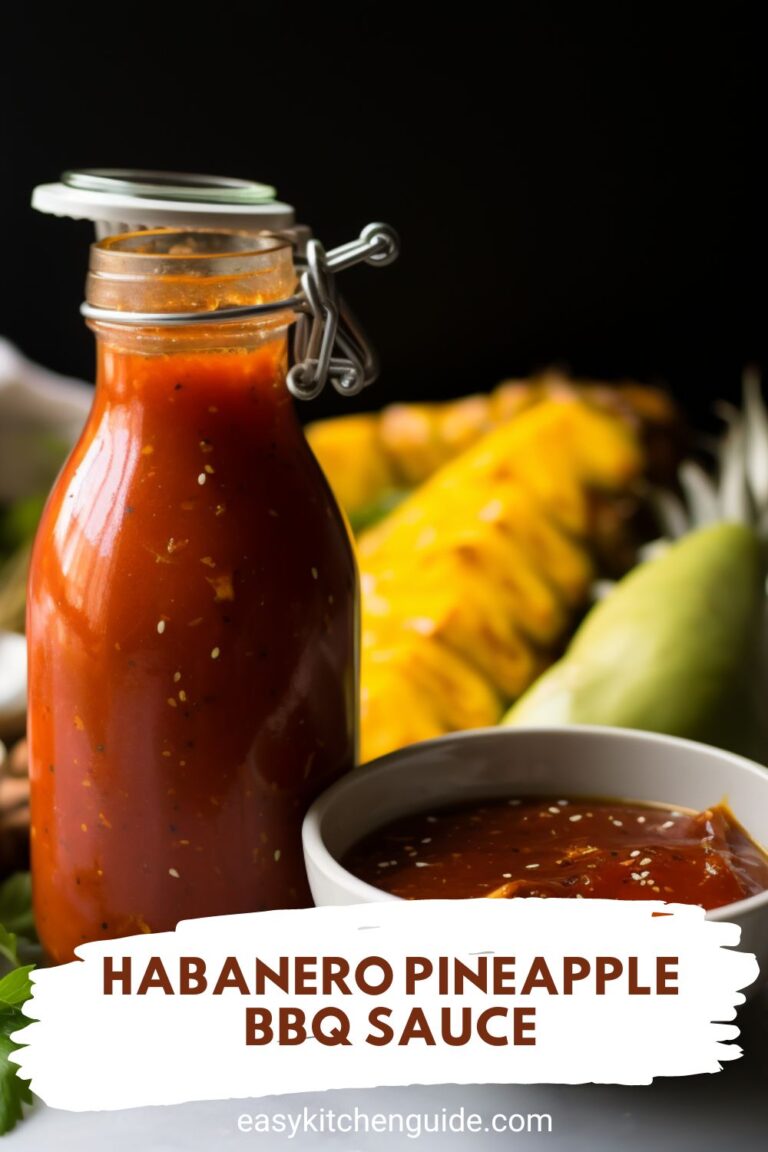 Habanero Pineapple BBQ Sauce