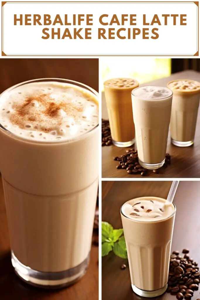 Herbalife Cafe Latte Shake Recipes