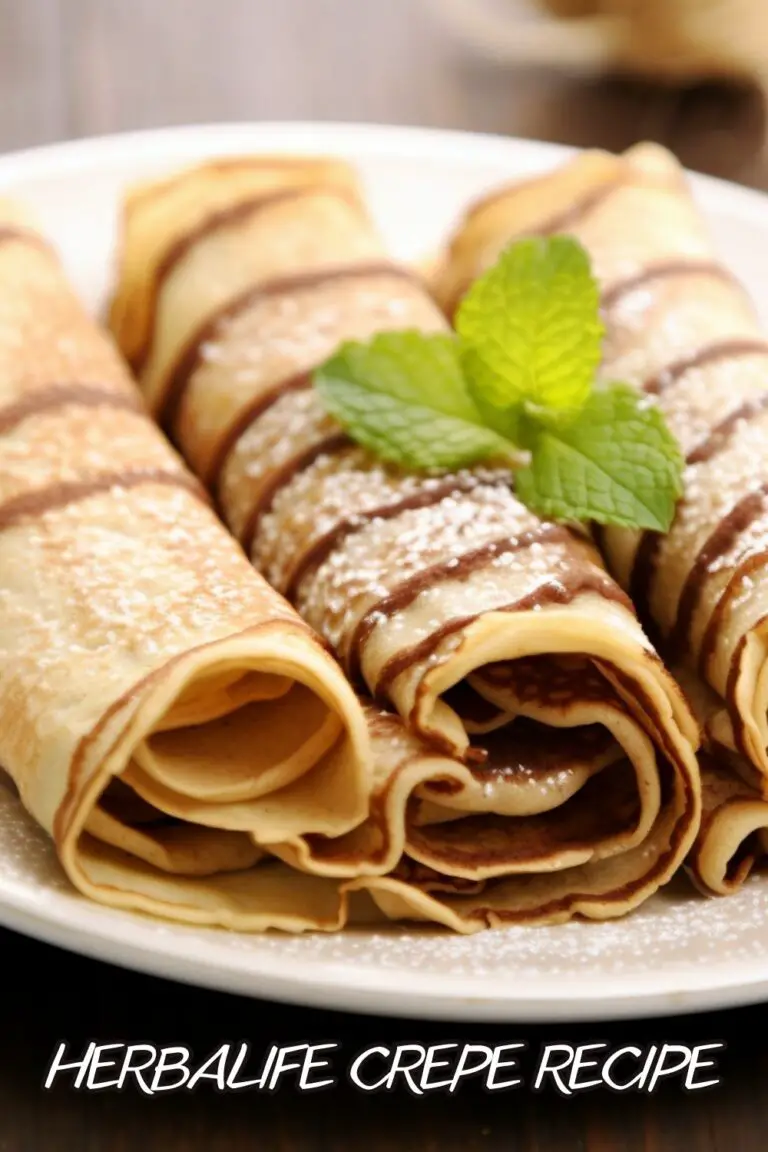 Herbalife Crepe Recipe