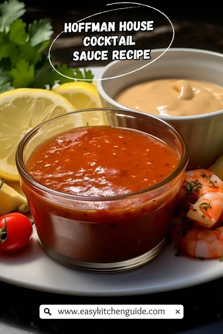 Hoffman House Cocktail Sauce Recipe