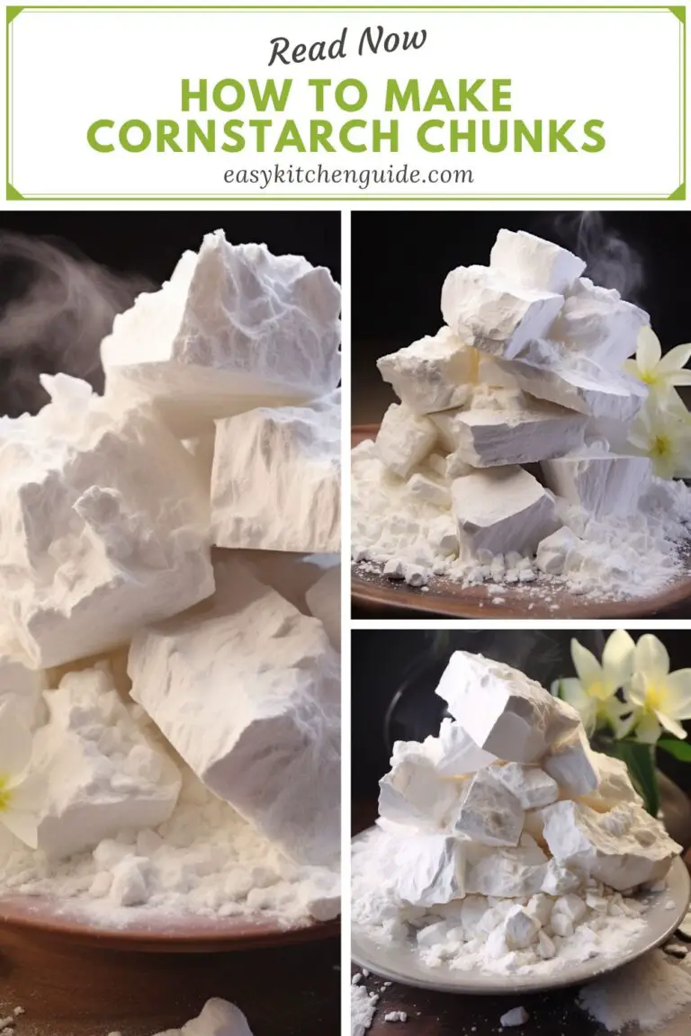 How to Make Cornstarch Chunks