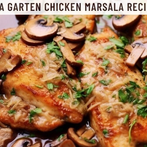 Ina Garten Chicken Marsala Recipe