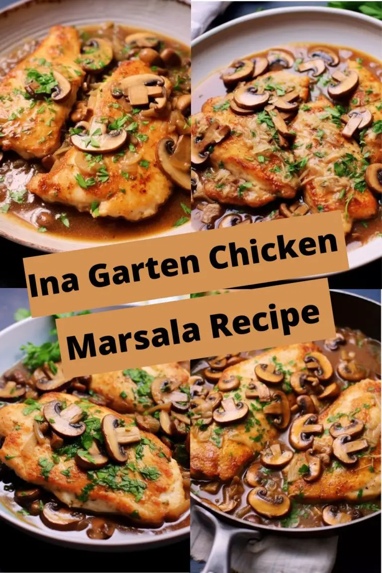 Ina Garten Chicken Marsala Recipe