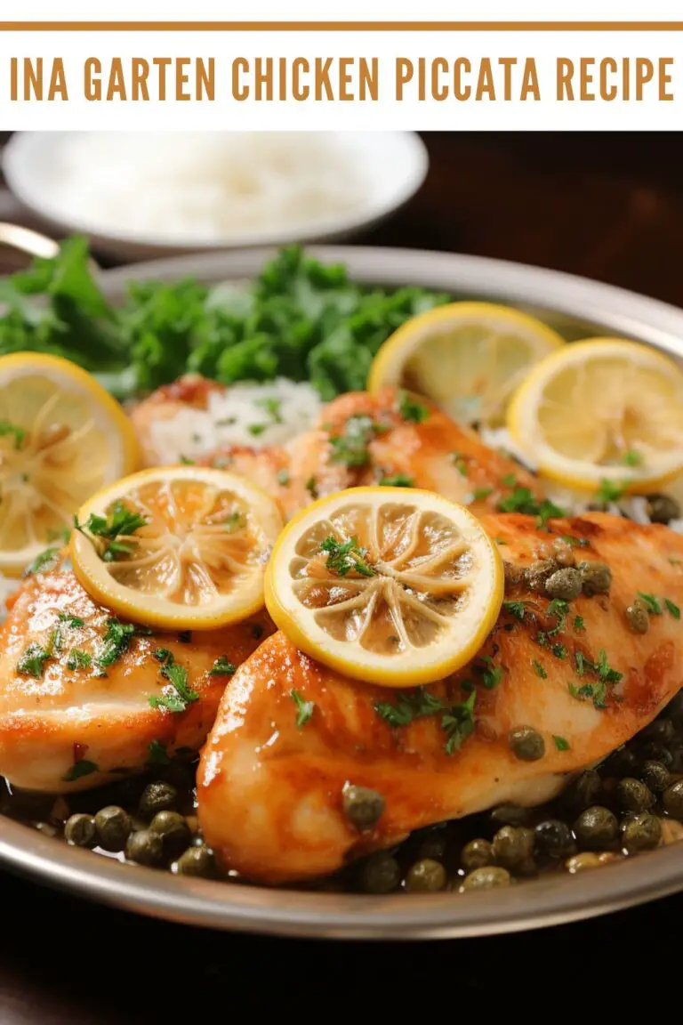 Ina Garten Chicken Piccata Recipe