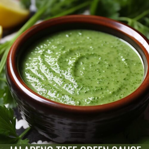 Jalapeno Tree Green Sauce Recipe