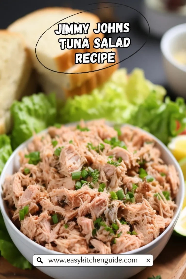 Jimmy Johns Tuna Salad Recipe