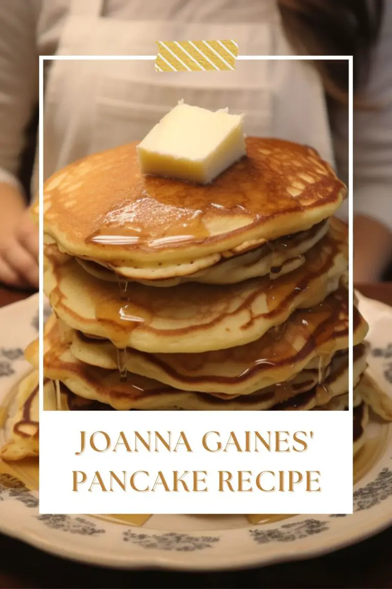 Joanna Gaines' Pancake Recipe