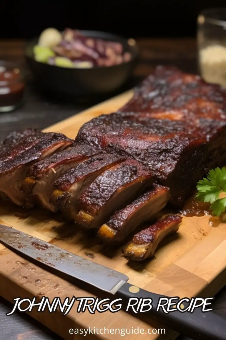 Johnny Trigg Rib Recipe