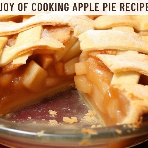 Joy of Cooking Apple Pie Recipe