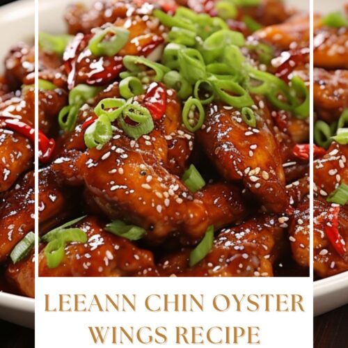 Leeann Chin Oyster Wings Recipe