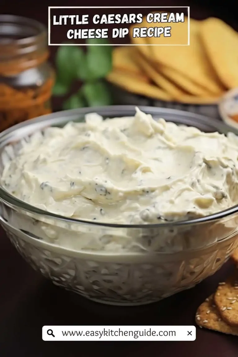 Little caesars cream cheese dip recipe