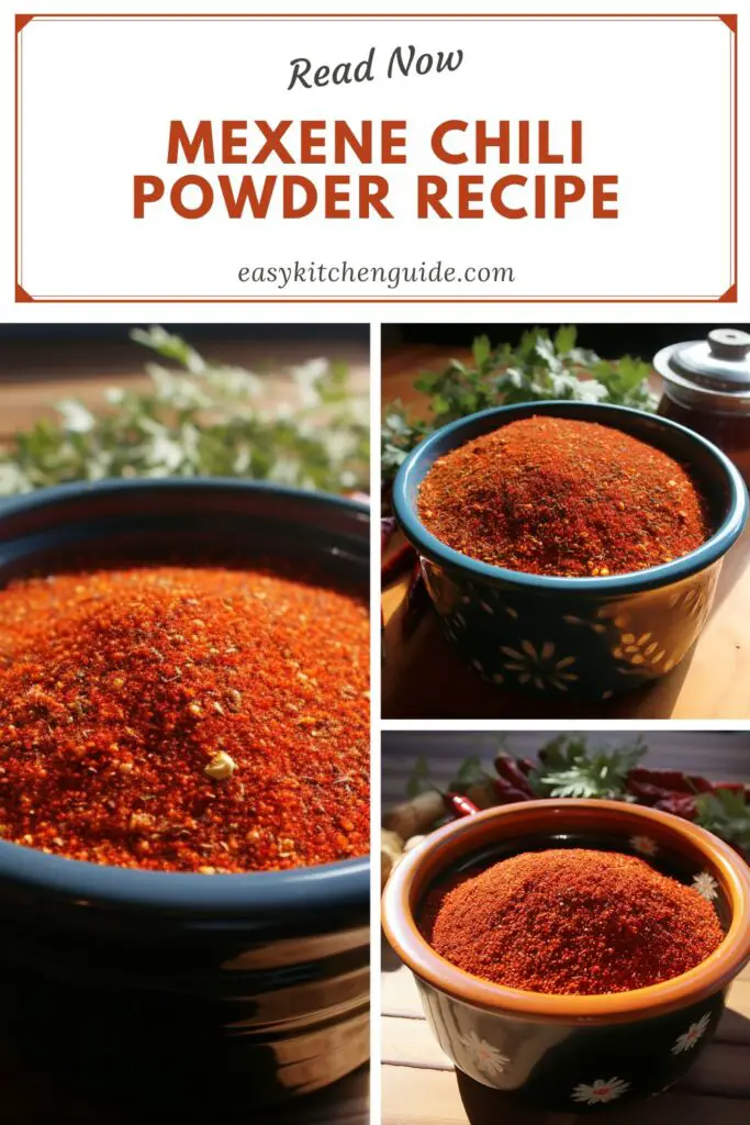 Mexene Chili Powder Recipe
