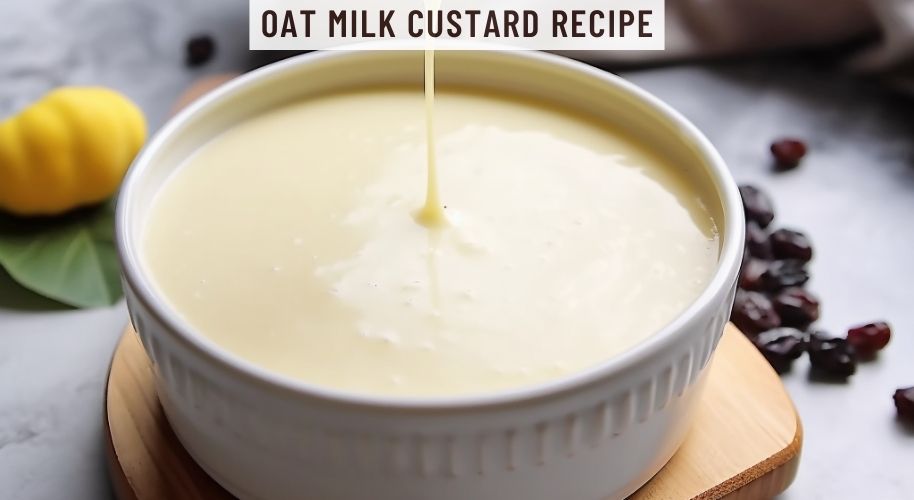 Oat Milk Custard Recipe