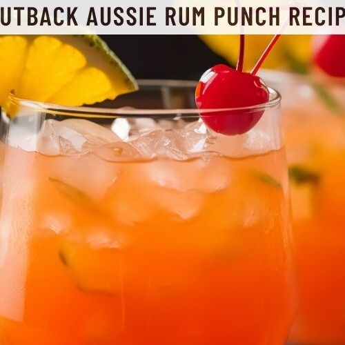Outback Aussie Rum Punch Recipe